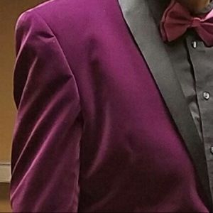 Purple Suede Jacket.